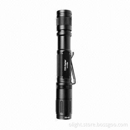 LED Flashlight with 250lm Maximum Output Lumens and Aluminum Alloy for Outdoor Activity